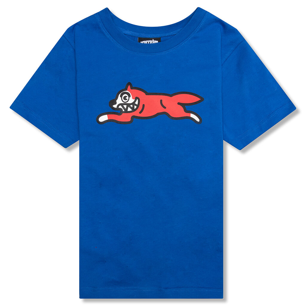Kids Pumpkin S/S Tee - Nautical Blue