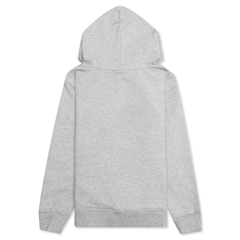 Kids Swirled Hoodie - Heather Grey