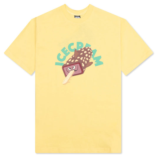 Kids Almond Fudge S/S Tee - Lemon Drop