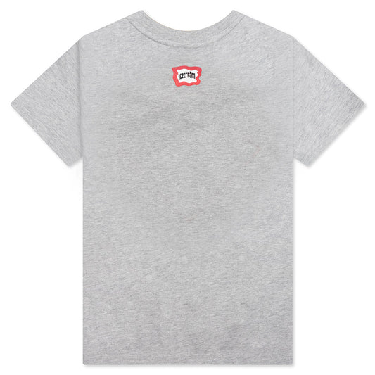 Kids Blocks S/S Tee - Heather Gray
