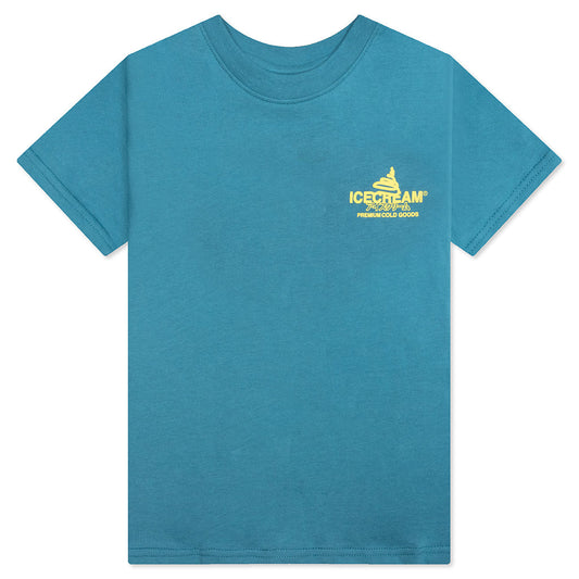 Kids Cake Cone S/S Tee - Storm Blue