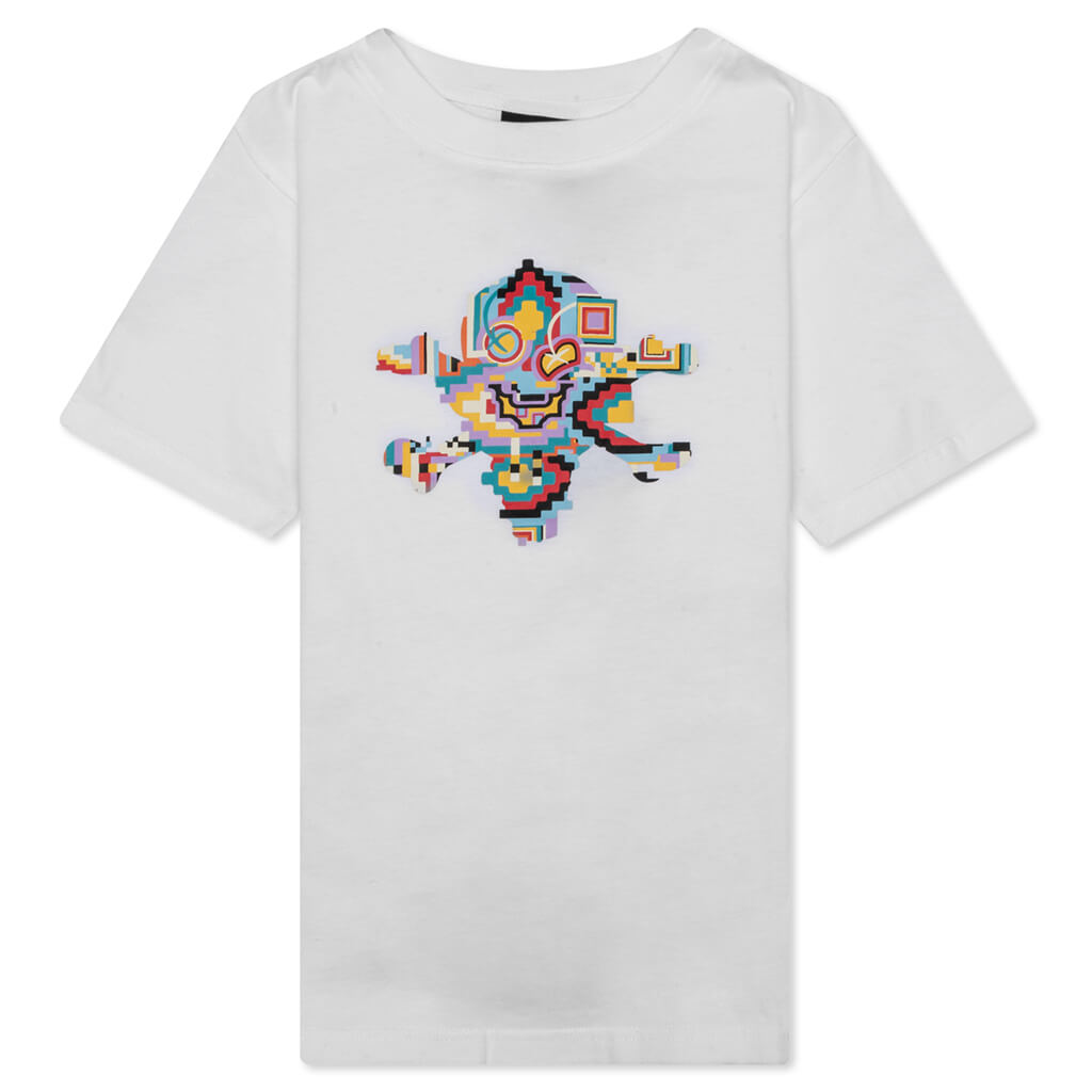 Kids Candy Cone S/S Tee - White
