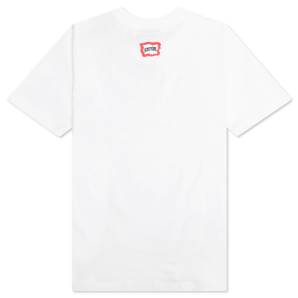 Kids Coney Island S/S Tee - White