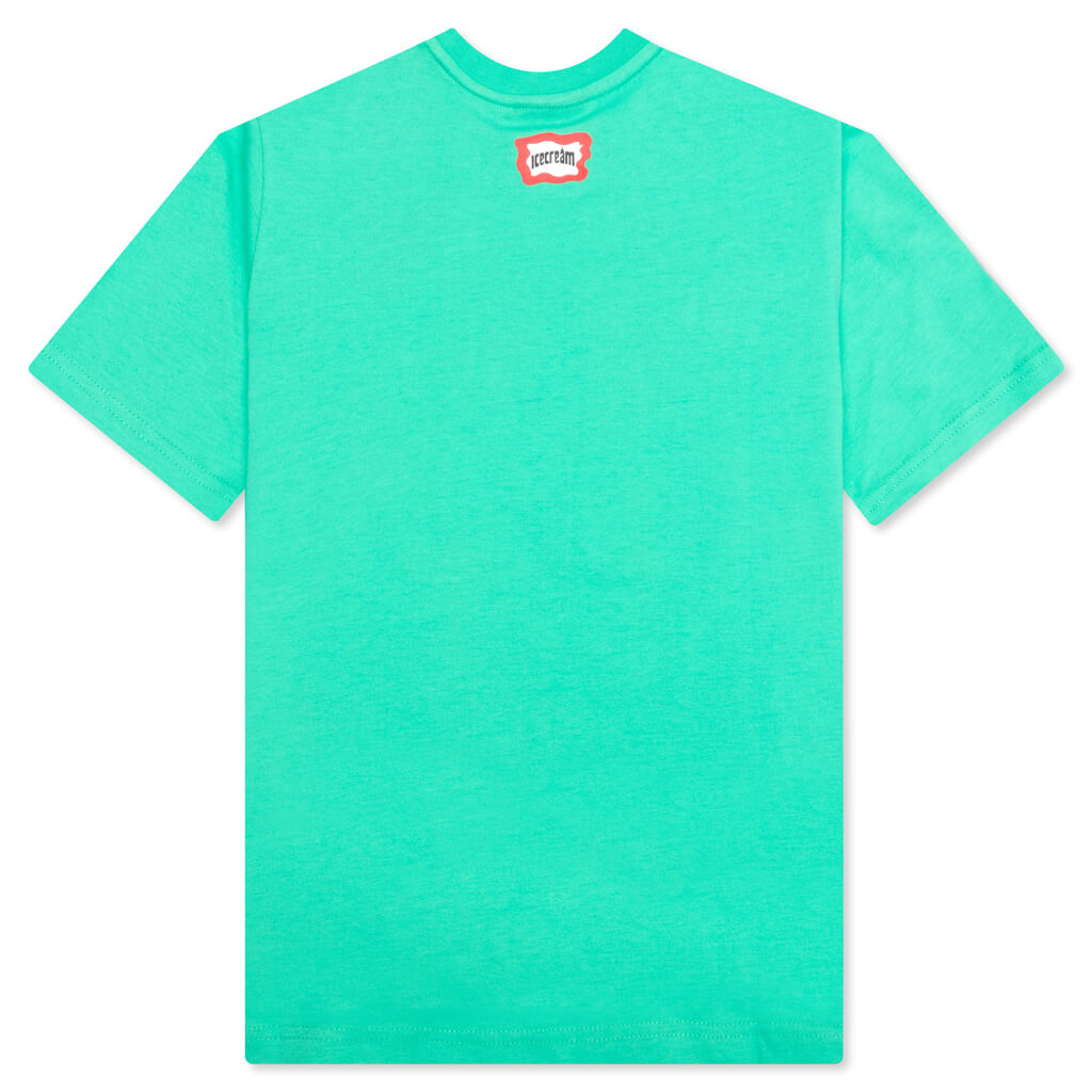 Kids Man S/S Tee - Jade Cream