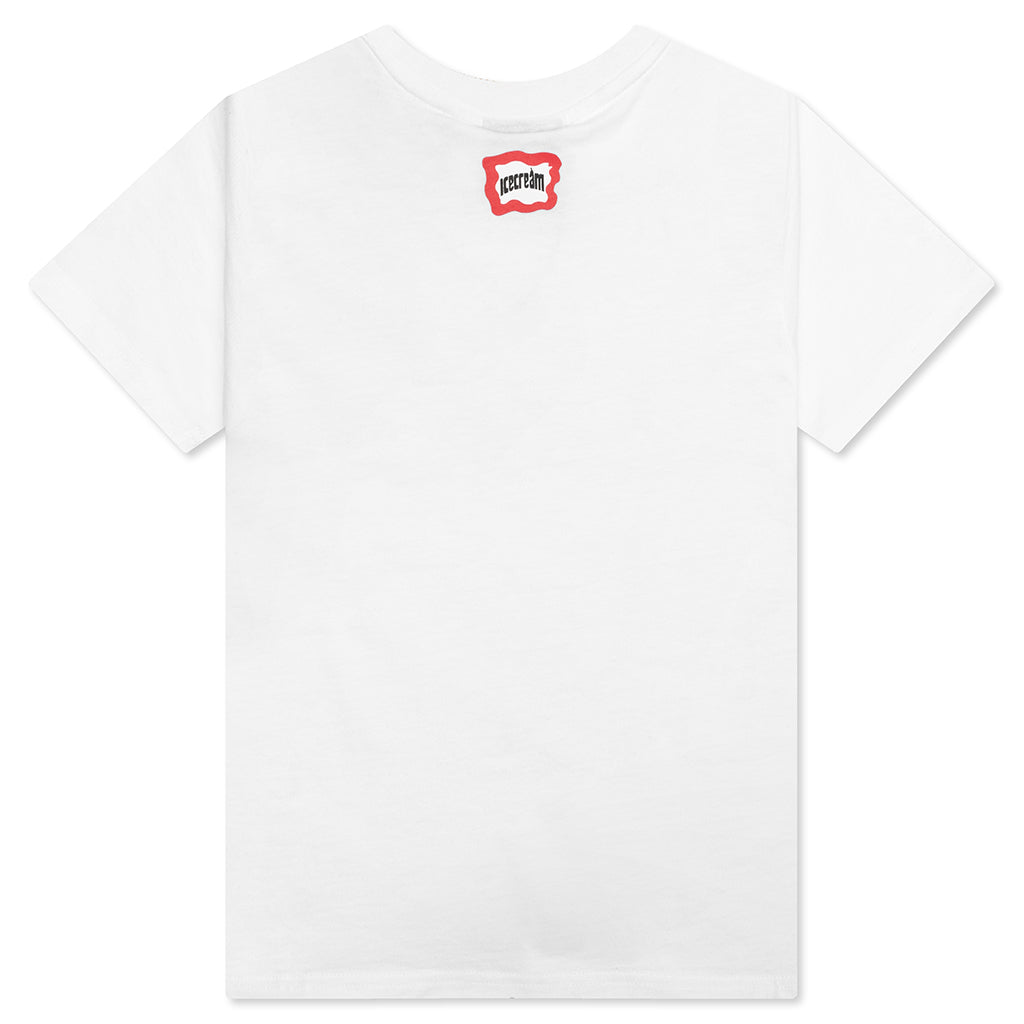 Kids Sammie S/S Tee - White