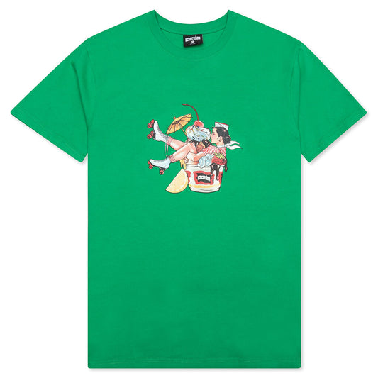 Laces S/S Tee - Kelly Green