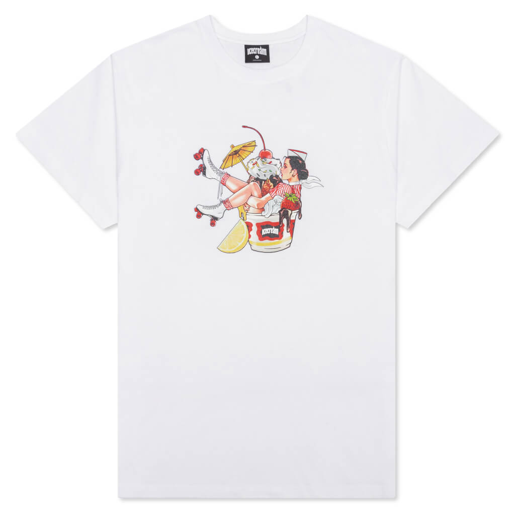 Laces S/S Tee - White