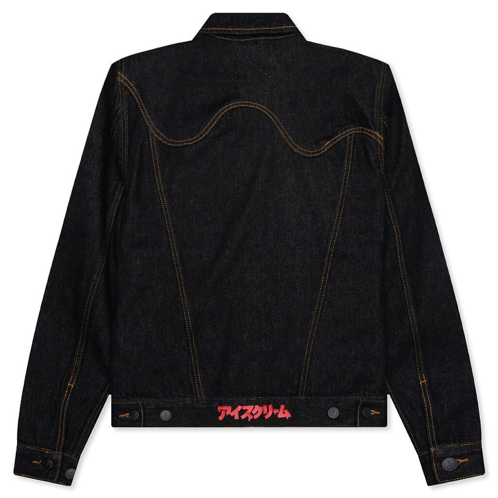 Leg Up Jacket - Raw Black