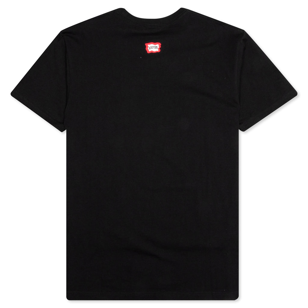 Leopard S/S Tee - Black