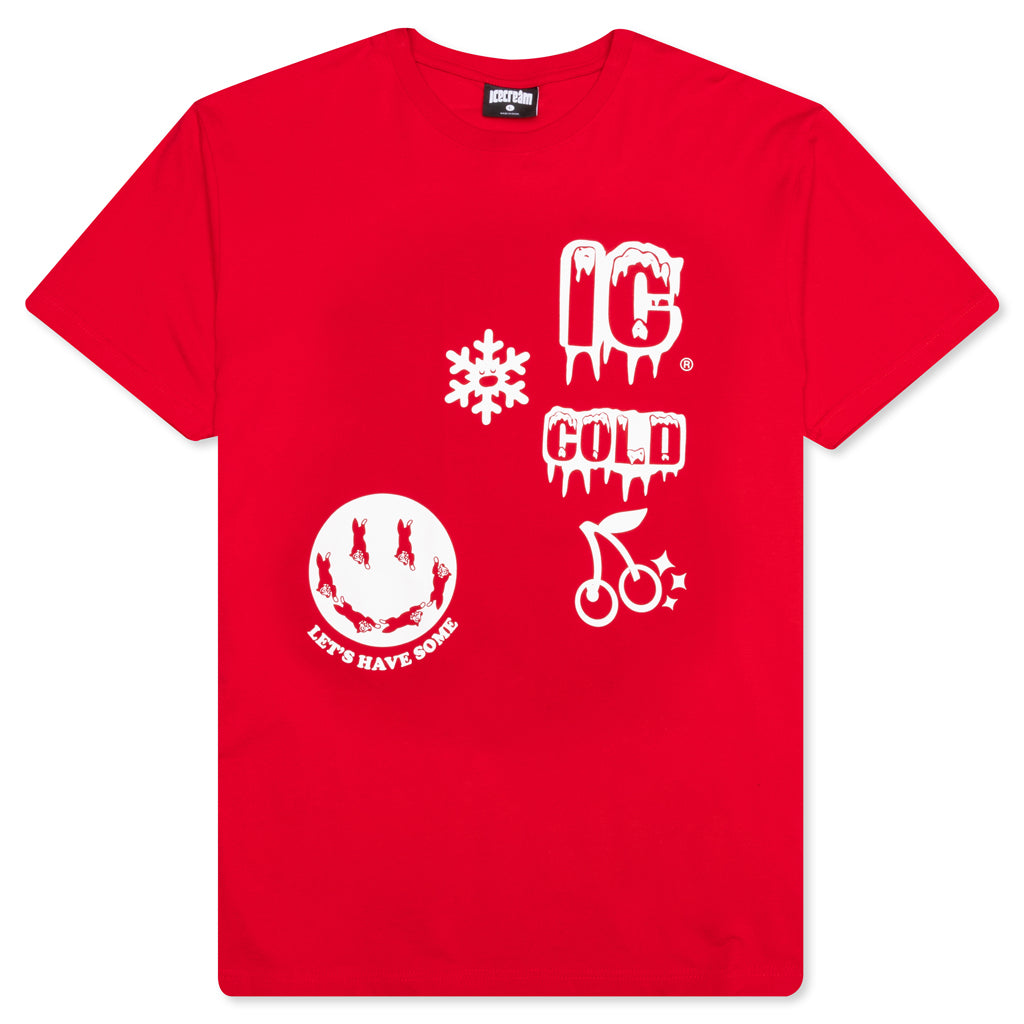 Lets Have Some S/S Tee - Tango Red