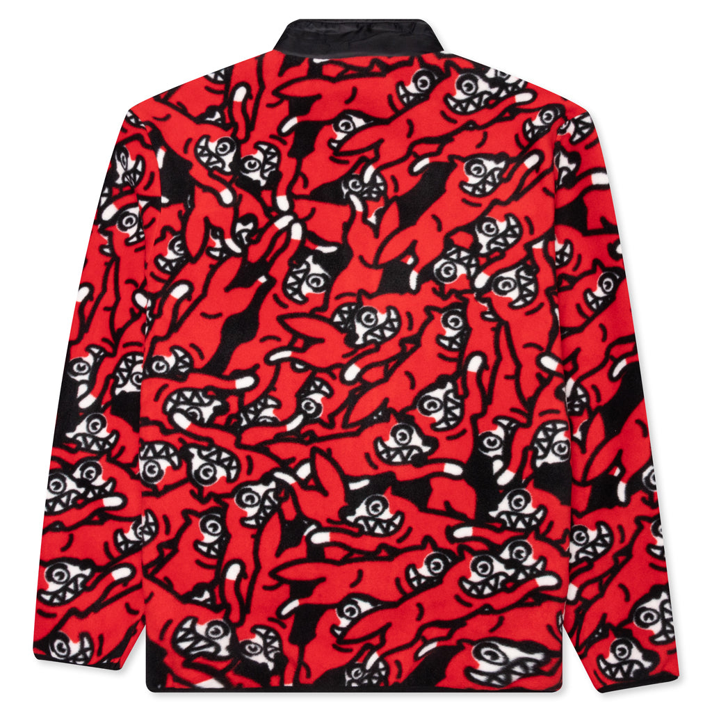 Lock Up Fleece Jacket - Black