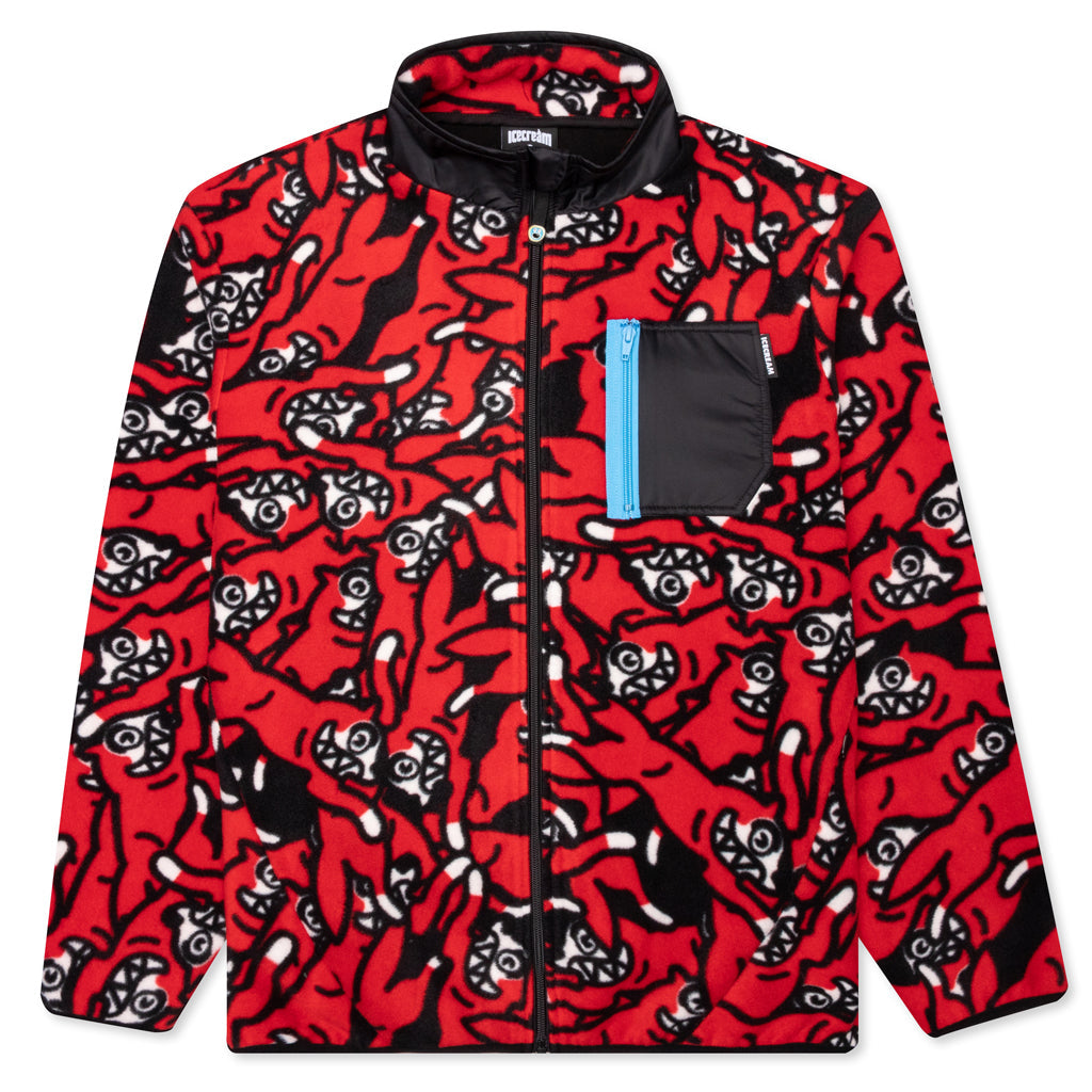 Lock Up Fleece Jacket - Black