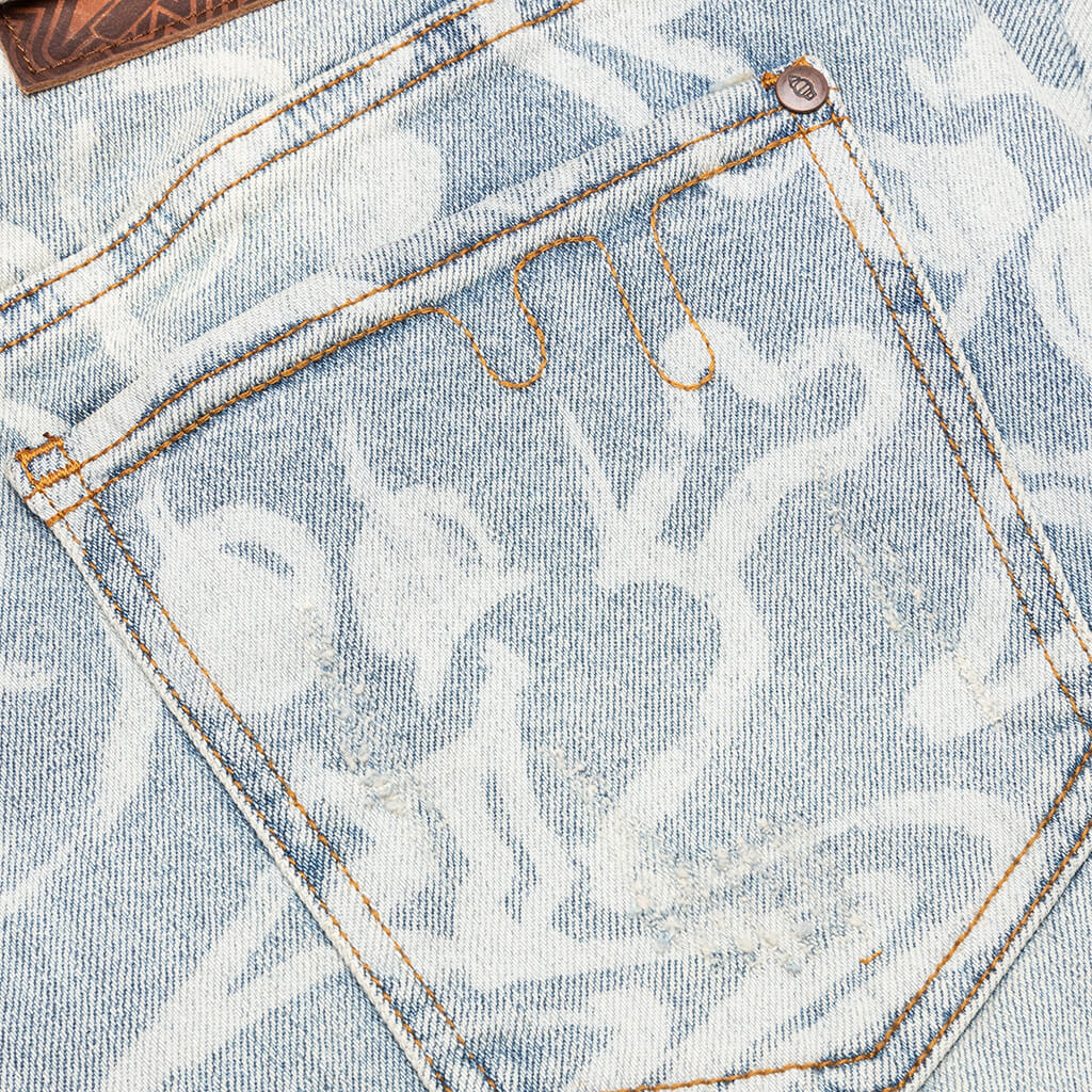 Melting Jean - Light Blue