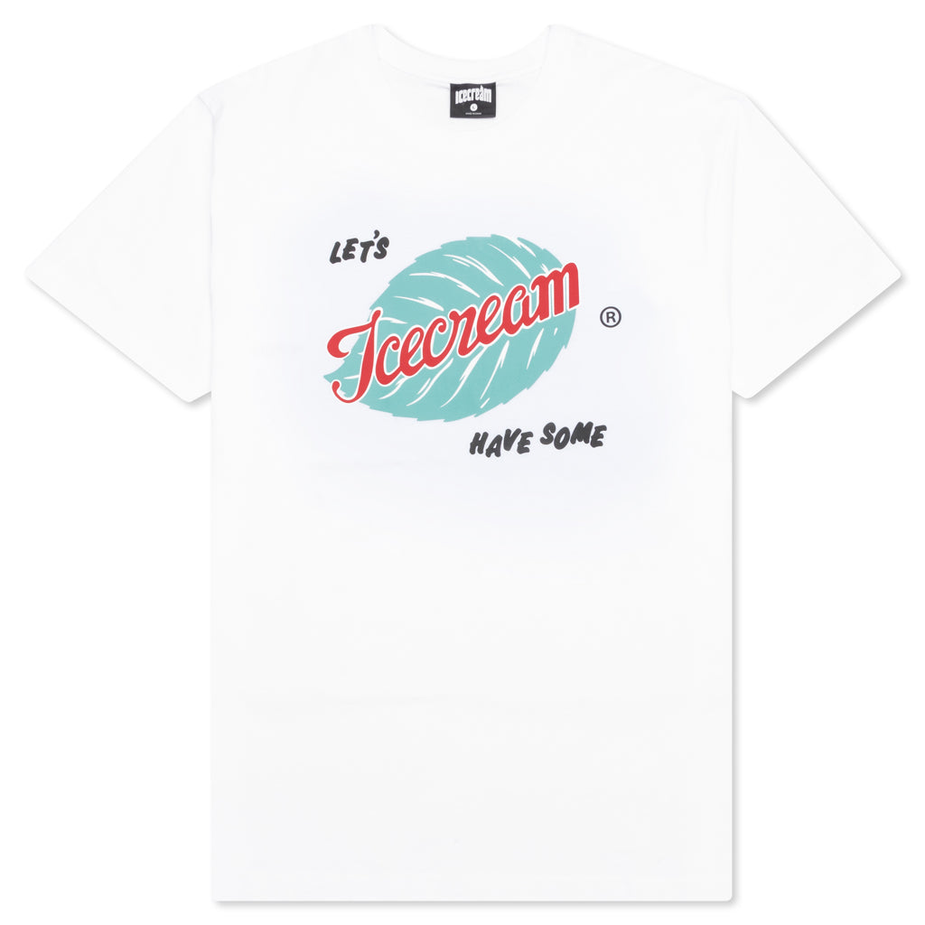 Mint S/S Tee - White