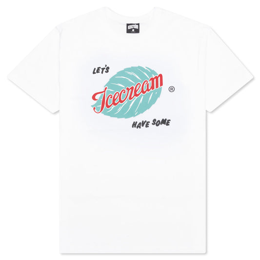 Mint S/S Tee - White