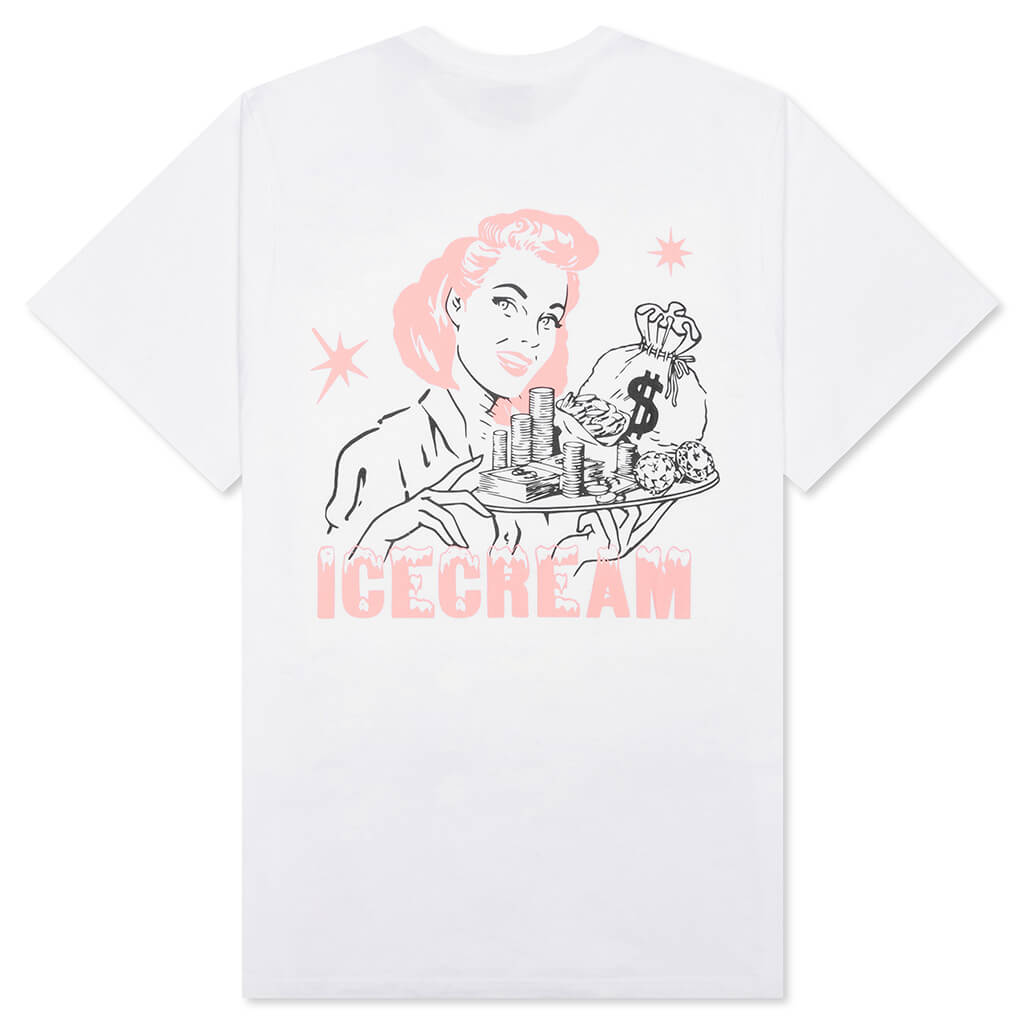 Money Bags S/S Tee - White
