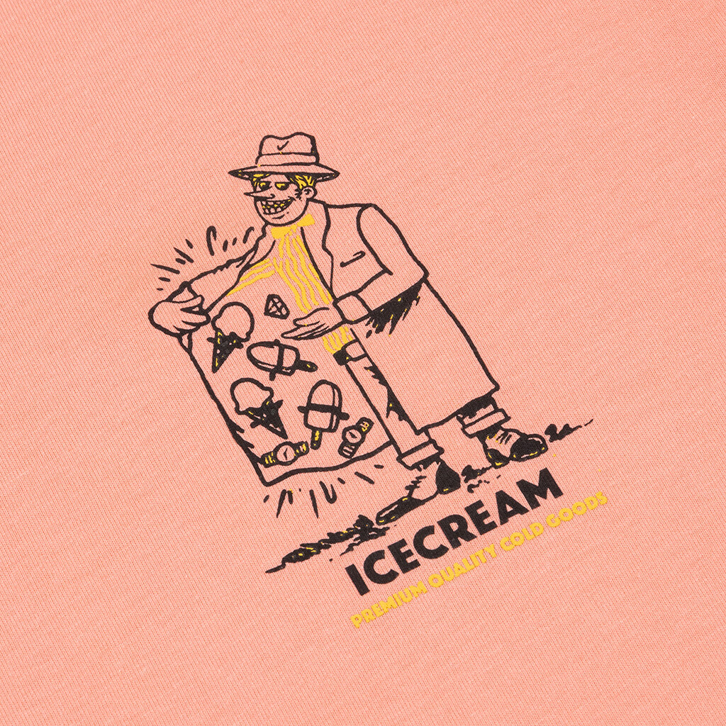 Nathan S/S Tee - Candle Light Peach