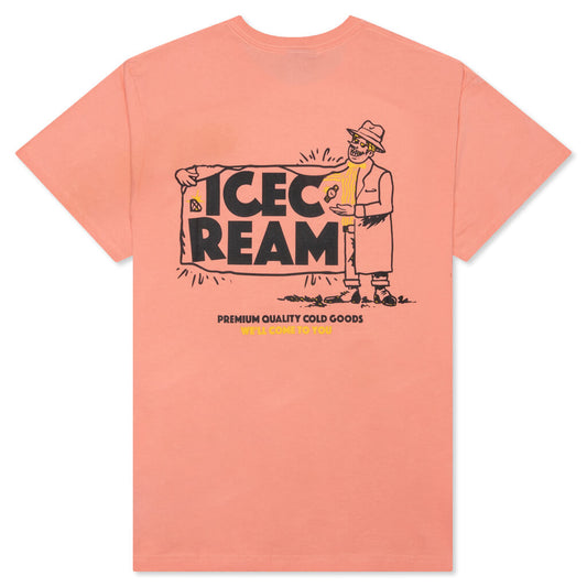 Nathan S/S Tee - Candle Light Peach