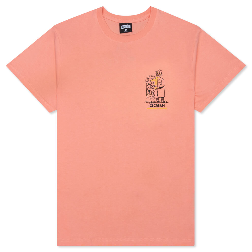 Nathan S/S Tee - Candle Light Peach