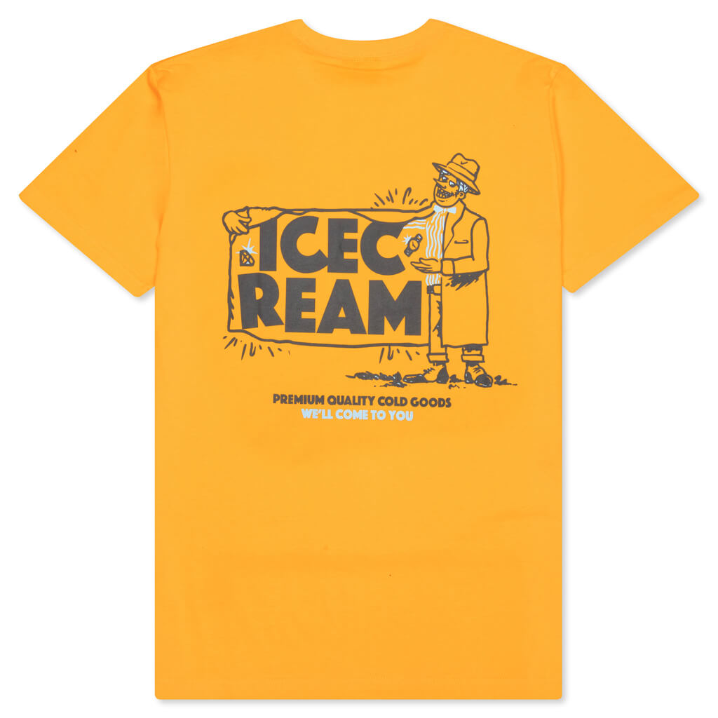 Nathan S/S Tee - Golden Yellow