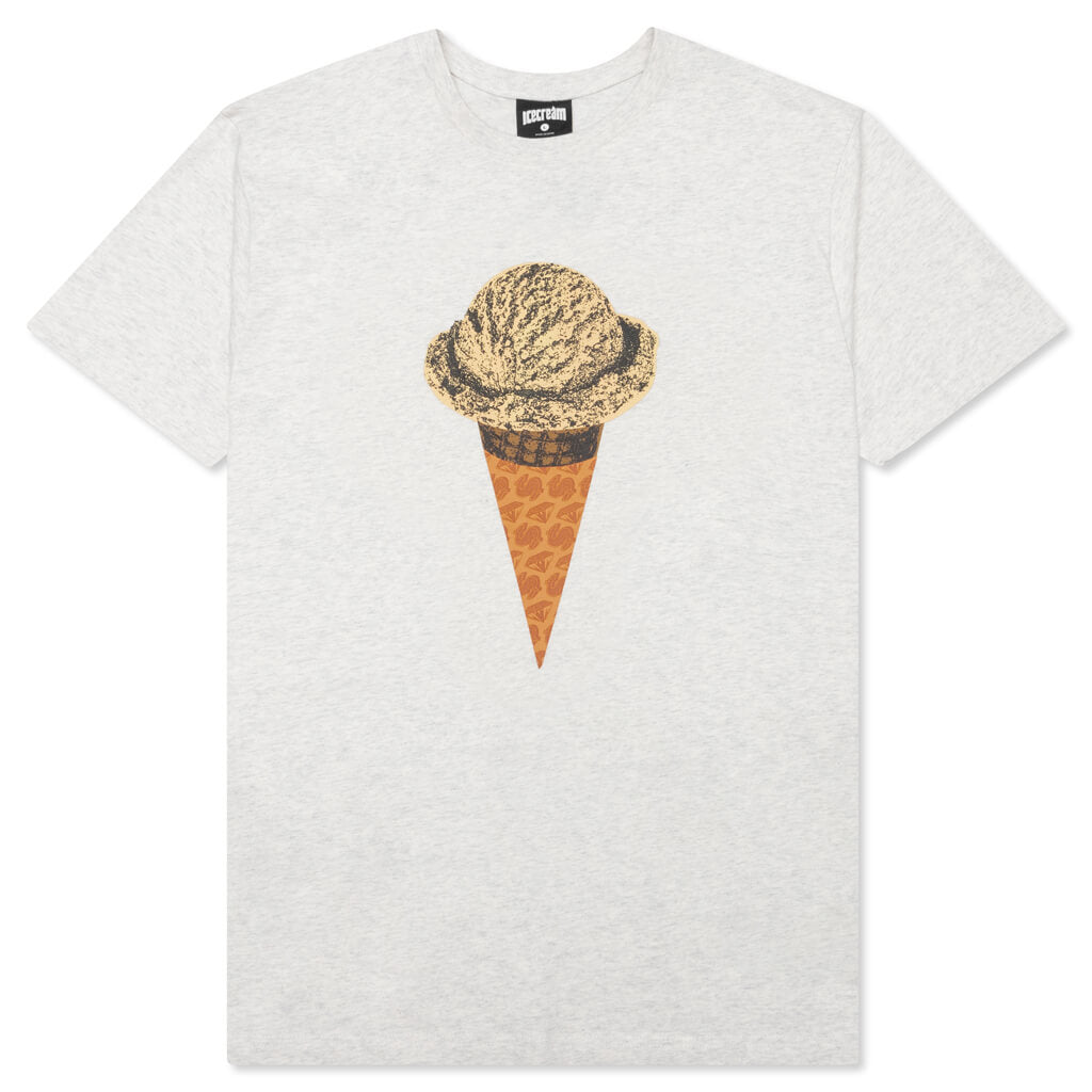 Neopolitan S/S Tee - Light Heather Grey