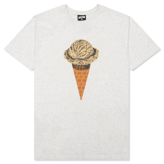Neopolitan S/S Tee - Light Heather Grey