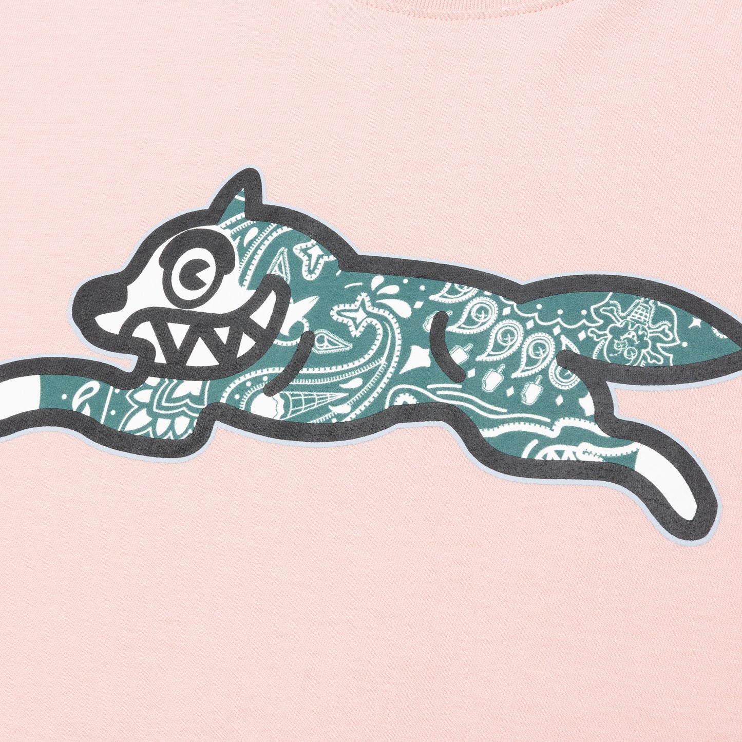 Paisley S/S Tee - Rose Smoke