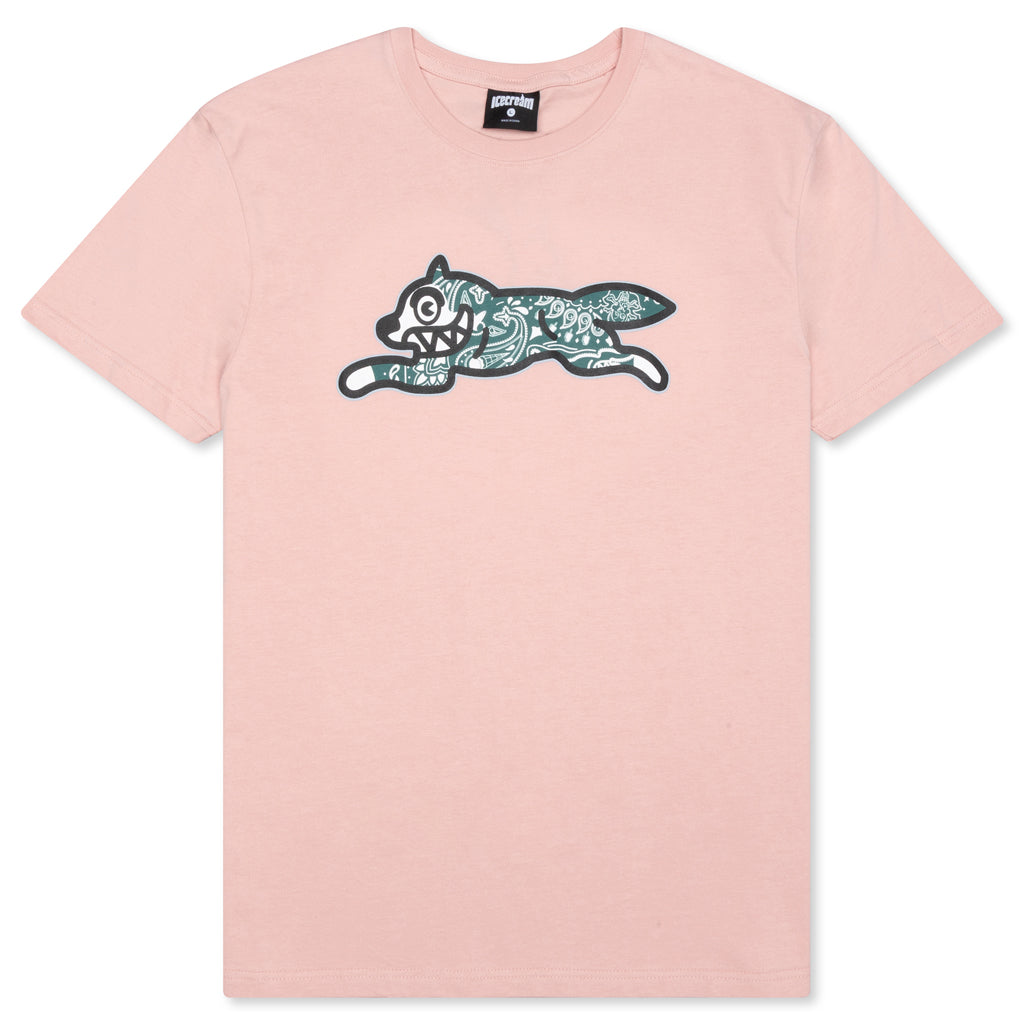 Paisley S/S Tee - Rose Smoke