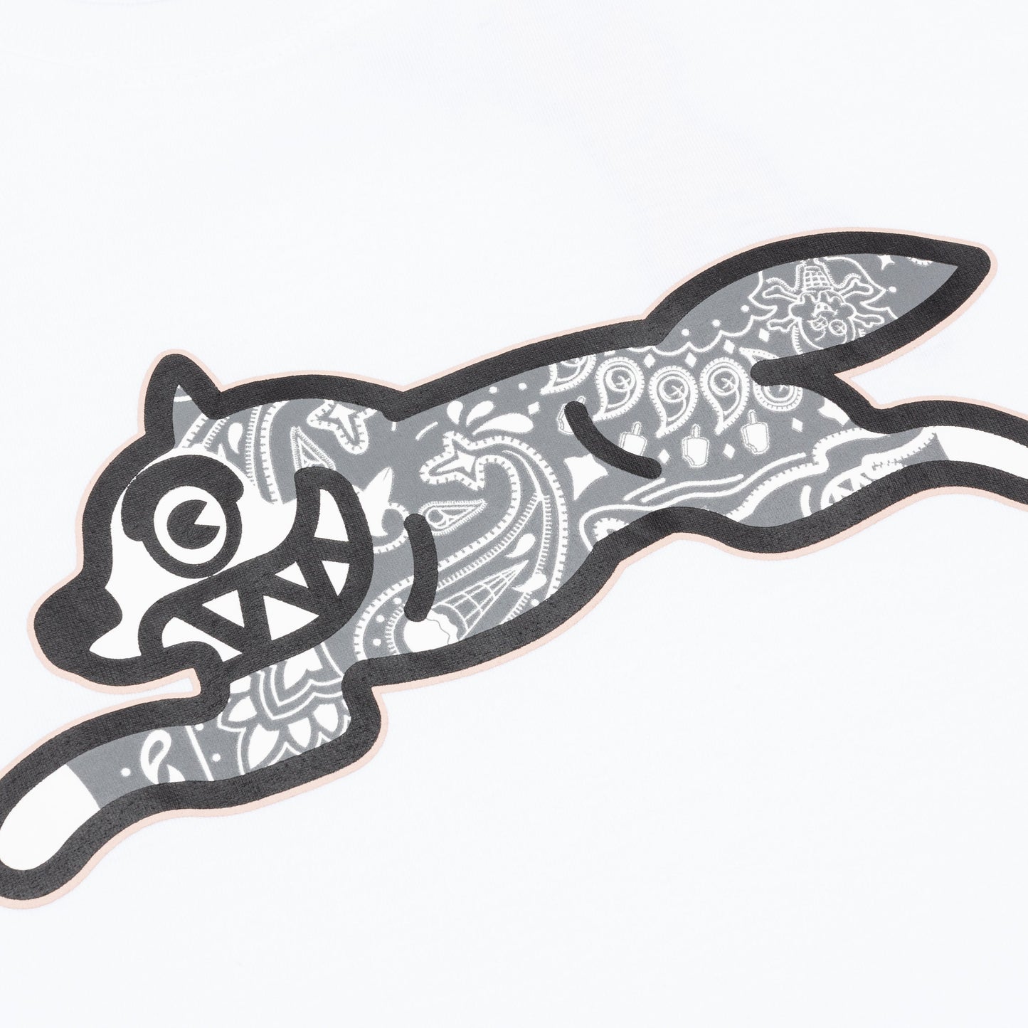 Paisley S/S Tee - White