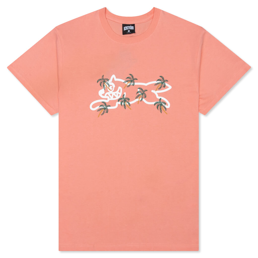 Palm S/S Tee - Candle Light Peach