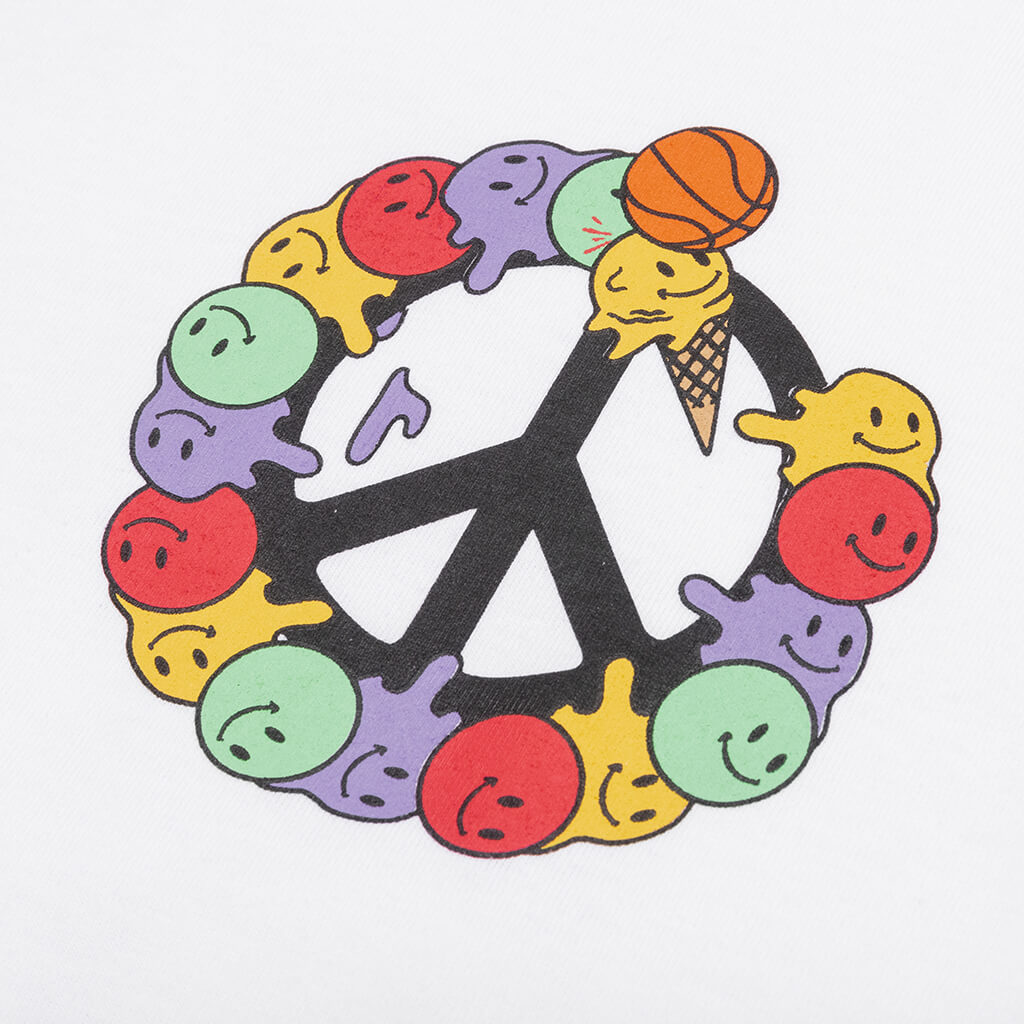 Peace S/S Tee - White