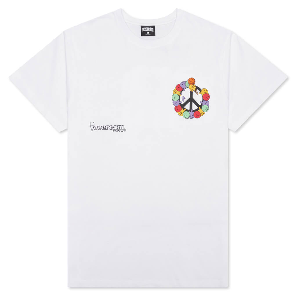 Peace S/S Tee - White