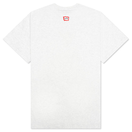 Peace S/S Tee - Light Heather Grey