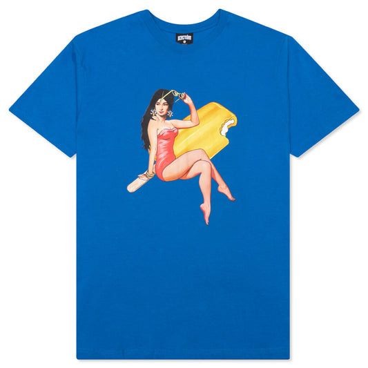 Pecan S/S Tee - Strong Blue