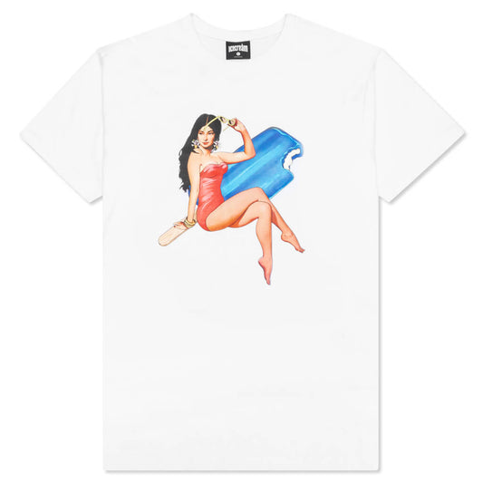 Pecan S/S Tee - White