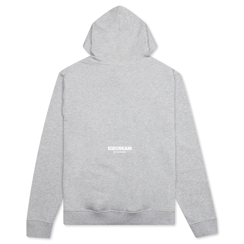 Polar Caps Hoodie - Heather Grey