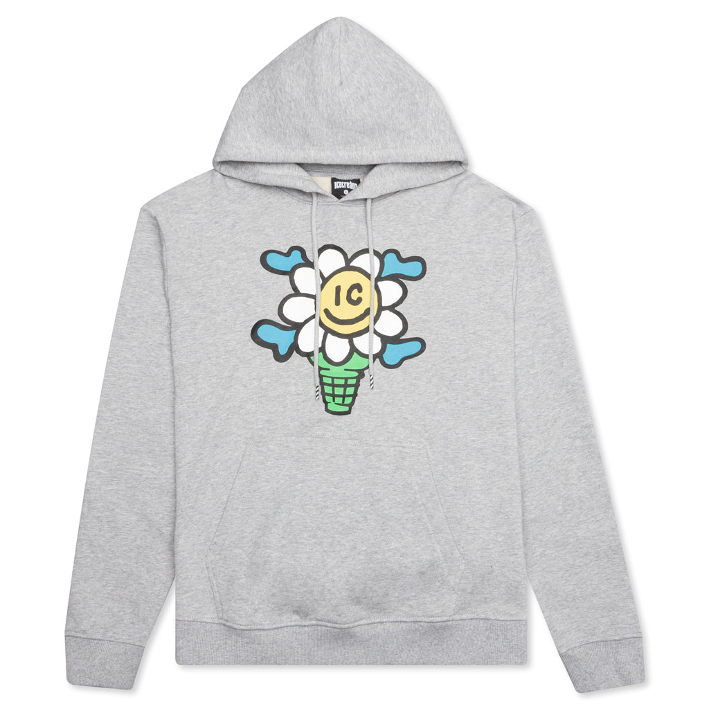 Polar Caps Hoodie - Heather Grey