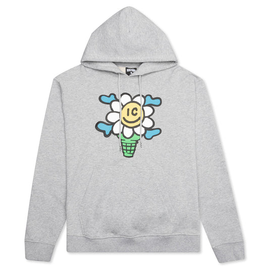 Polar Caps Hoodie - Heather Grey