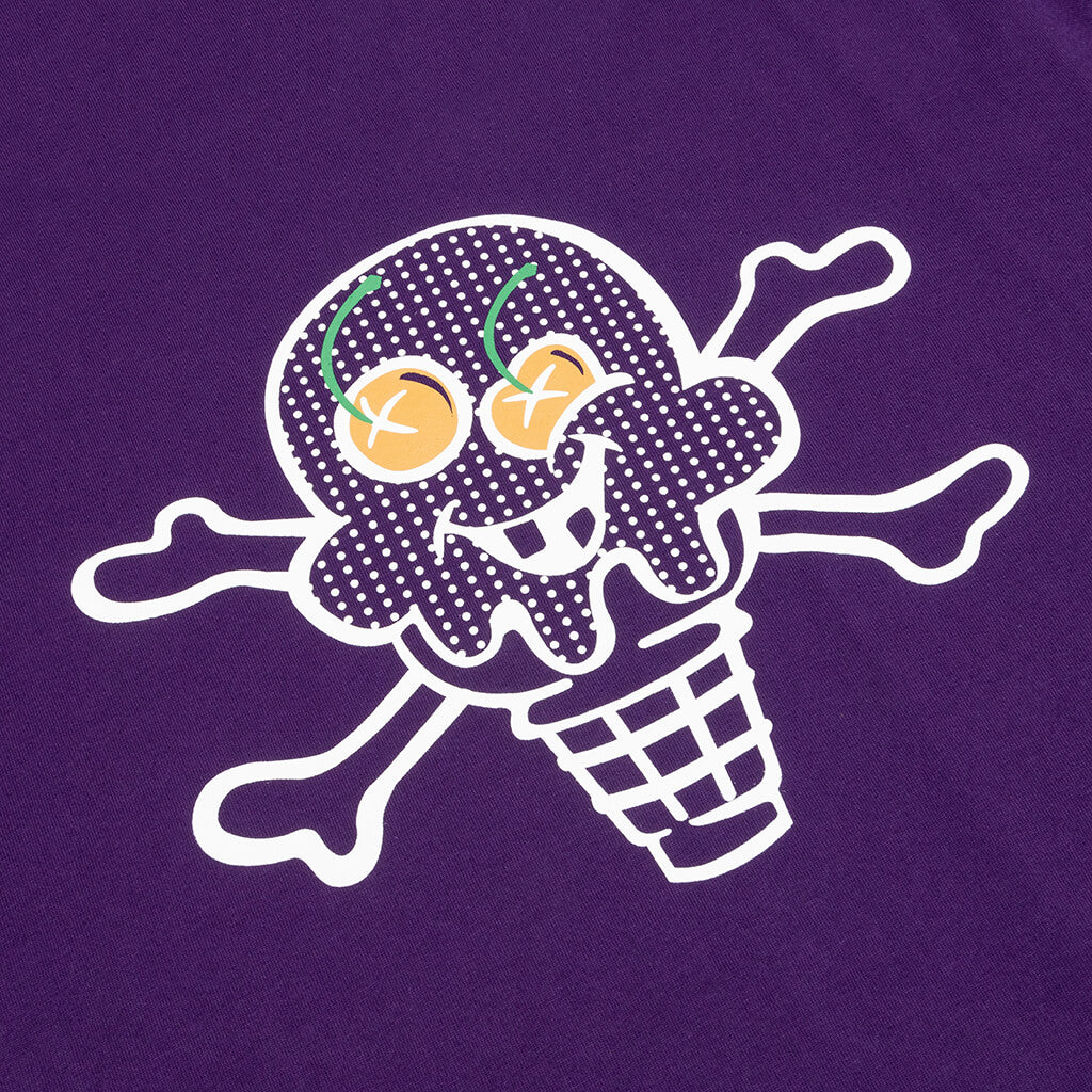 Polka S/S Tee - Acai