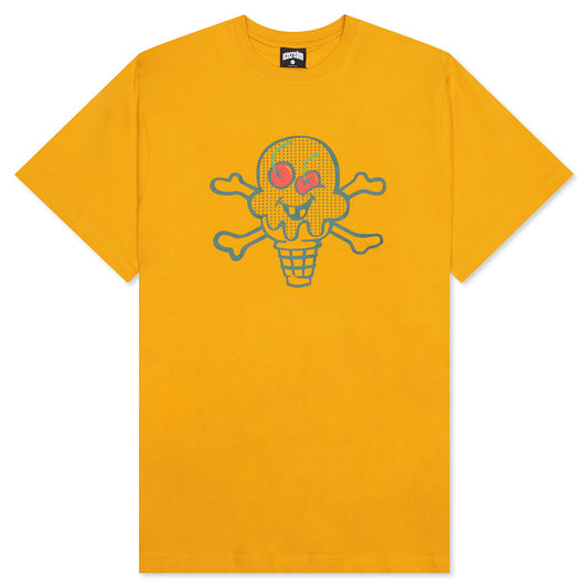 Polka S/S Tee - Golden Yellow