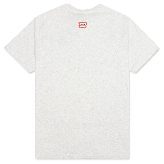 Polka S/S Tee - Light Heather Grey