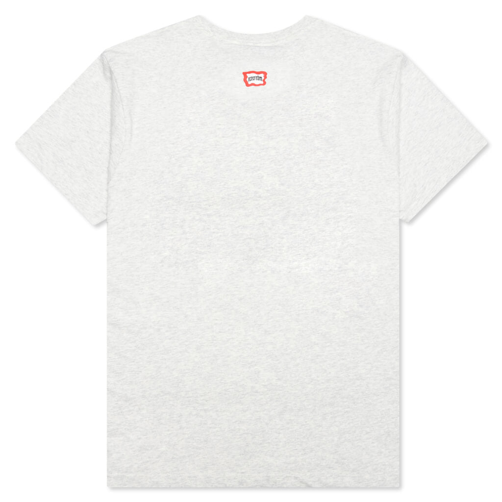 Pop S/S Tee - Light Heather Grey