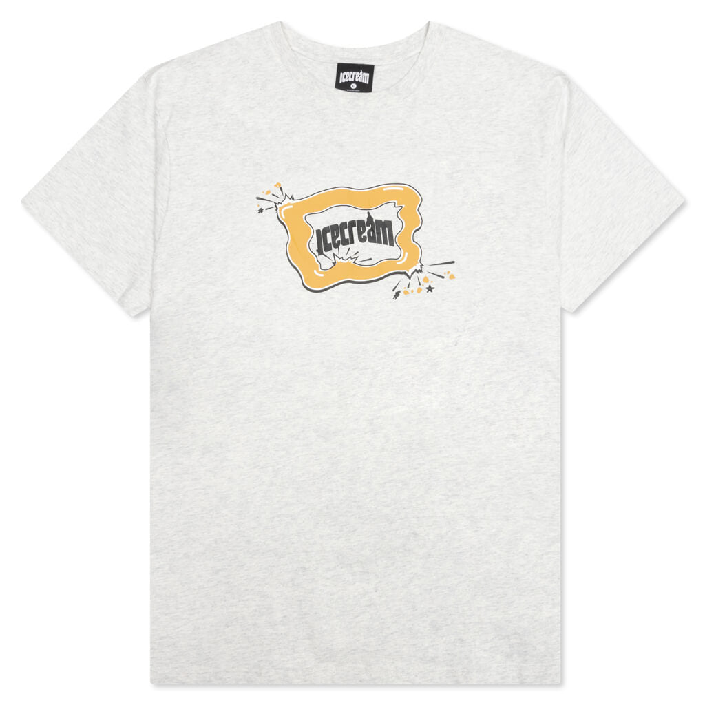 Pop S/S Tee - Light Heather Grey