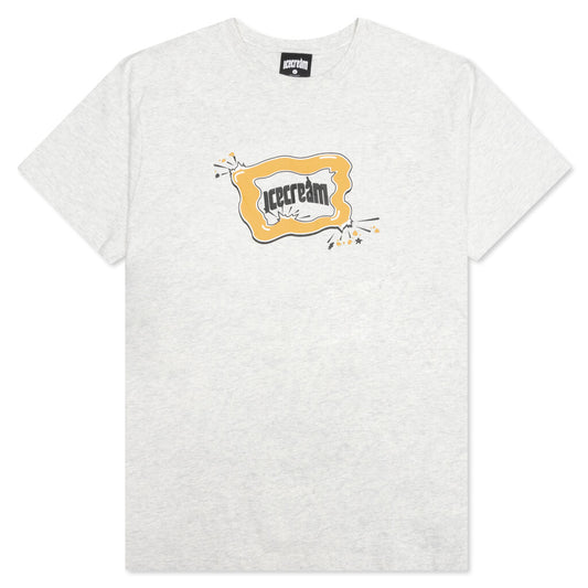 Pop S/S Tee - Light Heather Grey