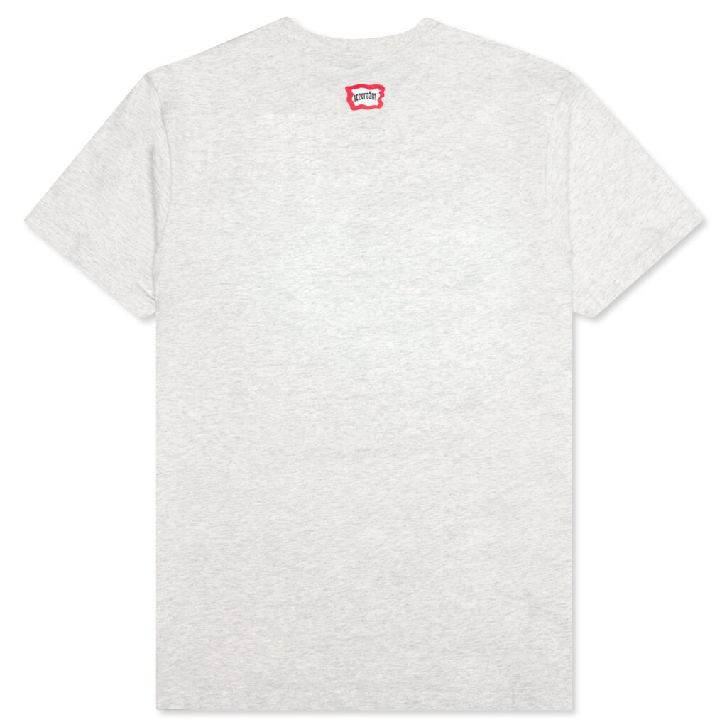 Purr Fect S/S Tee - Light Heather Grey