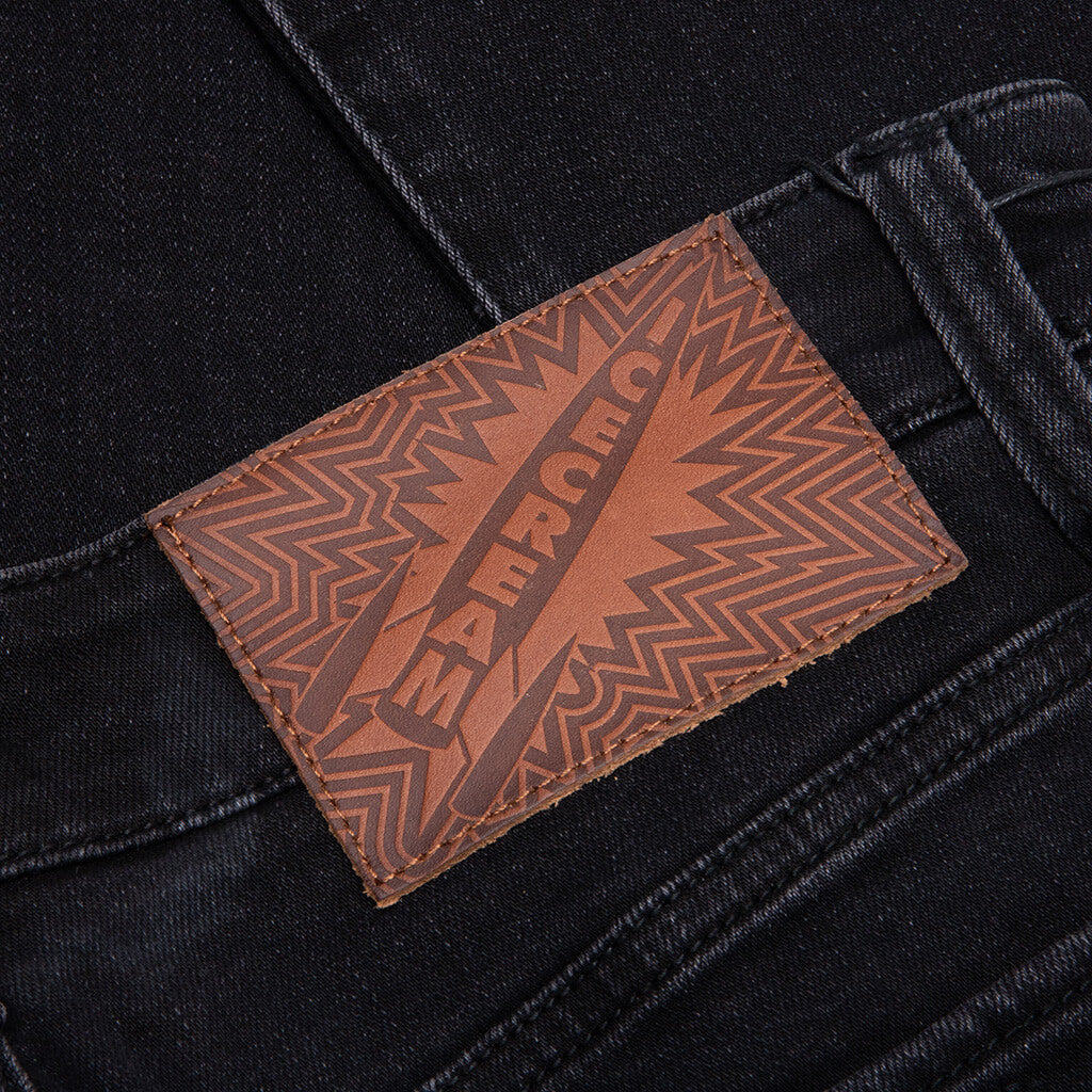Reflective Jean - Black Jean