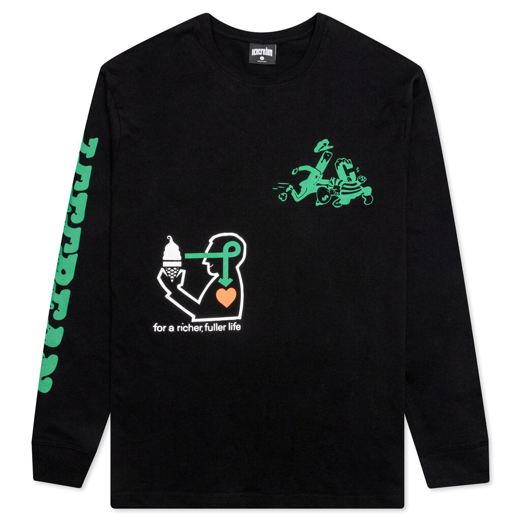 Richer L/S Knit - Black