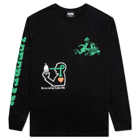 Richer L/S Knit - Black