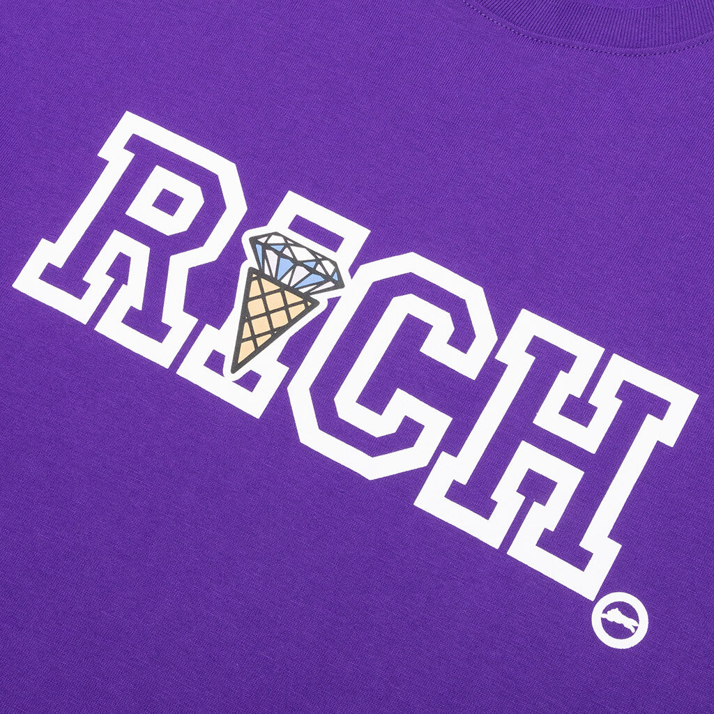 Richer S/S Tee - Prism Violet