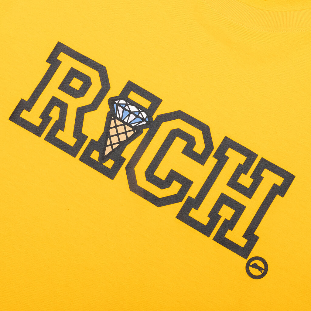 Richer S/S Tee - Spectra Yellow